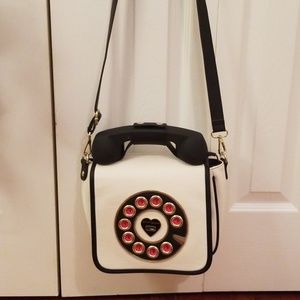 Betsey Johnson telephone handbag